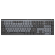 罗技（Logitech）MX MECHANICAL商务低噪无线双模矮轴机械键盘 智能键盘 110键 全尺寸线性红轴
