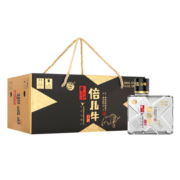 牛栏山 倍儿牛小酒 清香风格 43度 128ml*12瓶 礼盒装
