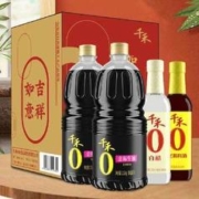 PLUS会员：千禾 金标生抽1.52kg*2+白醋500ml+烹调料酒500ml