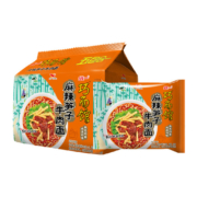 统一巧面馆麻辣笋子牛肉面方便面方面泡面 西南风味106g*5袋