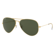 雷朋（RayBan）雷朋太阳镜男女款墨镜开车钓鱼眼镜经典飞行员系列0RB3026 L2846金色镜框绿色镜片 尺寸62
