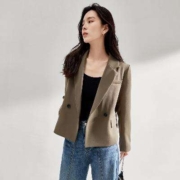 DUIBAI 对白 女式短款西服外套 DDX015Z