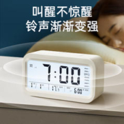 ES 忆时 闹钟强力叫醒时钟电子钟儿童男孩女孩夜灯床头钟起床