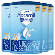 京东百亿补贴：爱他美（Aptamil） 幼儿配方奶粉(12–36月龄   3段） 800g*4罐 组合装