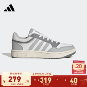 再降价：adidas 阿迪达斯 HOOPS 3.0 男女运动板鞋 IE8005