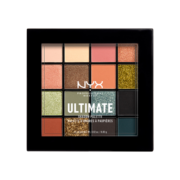 NYX16色眼影盘彩妆哑光珠光闪粉高光妆乌托邦色13.28g新年礼物送女友