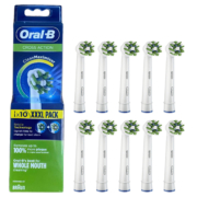 14号10点：Oral-B 欧乐-B EB50 电动牙刷刷头 10个 白色