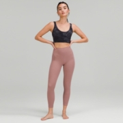lululemon丨Align™ 女士运动高腰紧身裤 24"裸感 LW5CWOA 暮色玫瑰 XS
