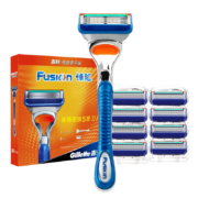 吉列（Gillette） 剃须刀  5层超薄刀片 锋隐 （1刀架1刀头+3刀头）