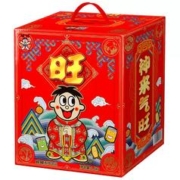 Want Want 旺旺 休闲零食大礼包480g雪饼年货过年混合实惠装