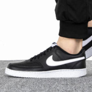 NIKE 耐克 男鞋2022冬季新款皮面低帮运动板鞋DH2987-001