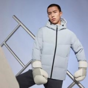 XTEP 特步 羽绒服男冬季连帽防风运动外套鸭绒保暖夹克百搭上衣