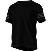 阿迪达斯 （adidas）短袖T恤男装夏季运动服跑步健身训练透气休闲上衣GN6843 IA9429黑色 S