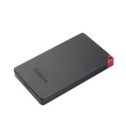 联想 thinkplus移动固态硬盘 USB3.2高速PSSD移动硬盘小巧便携读取400MB/S US100黑色【1T】
