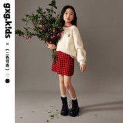 gxg.kids [2色可选]gxgkids童装儿童卫衣24春新品男女童洋气龙年新年卫衣潮