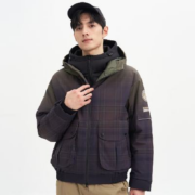 6日10点：BOSIDENG 波司登 工装风连帽鹅绒羽绒服 B20143781