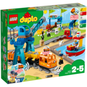乐高（LEGO）积木得宝DUPLO10875智能货运火车2岁+大颗粒儿童玩具新年礼物