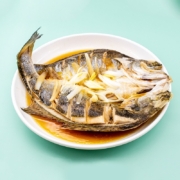 GUO LIAN国联水产 酒香海鲈鱼 三去开背净膛 净重400g 单条装