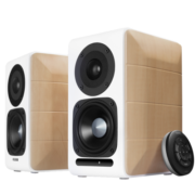 漫步者（EDIFIER） S880 蓝牙音箱2.0声道有源电脑多媒体hifi音响 桌面音箱立体声 白色