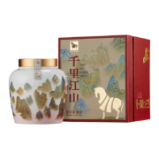 需首单、PLUS会员：八马茶业 普洱茶 熟茶 2010年原料 瓷罐礼盒装160g+赠同款