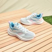 ANTA 安踏 征程休闲鞋|安踏女童运动鞋2023夏季新款女大童透气网面跑鞋儿童