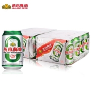 燕京啤酒 10度鲜啤330ml*24听年货节送礼 330mL 24罐