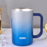 THERMOS 膳魔师 大容量保温杯网JDK JDK-600毫升蓝色（不带杯盖）