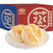 港荣蒸面包淡奶1200g 饼蛋干糕面包早餐食品 零食小点心礼品盒