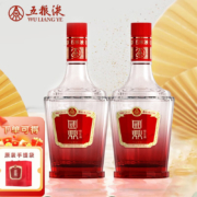 五粮液 宜宾五粮液生态出品 绿豆酒 国鼎宁沁和泰 52度  500mL 2瓶