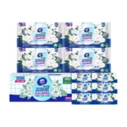 Vinda 维达 山茶花湿厕纸80片4包家用装+7片6包便携装组合