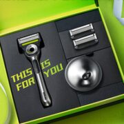 Gillette 吉列 极光手动剃须刀 1刀架+3刀头+1底座
