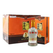 限移动端、京东百亿补贴：白云边 五星陈酿 兼香53度 500ml*6瓶