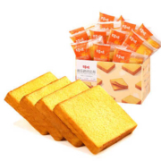 京东百亿补贴：百草味 南瓜蔬纤吐司 500g