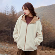 GIORDANO 佐丹奴 女装双面穿连帽外套 18373002