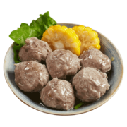 需弹券：潮夫道 火锅食材 潮汕牛肉丸牛筋丸 250g*2件