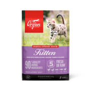 Orijen 渴望 原始猎食渴望进口干粮幼猫猫粮鸡肉小猫猫粮5.4kg 1件装