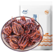 赶海弟 鱿鱼须200g，香辣即食鱿鱼头 海味海鲜网红小吃