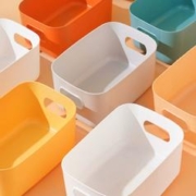 桌面收纳盒化妆品塑料置物盒