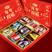 Dove 德芙 巧克力混合年货大礼包550g礼盒装春节置办过年送礼士力架零食