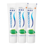 舒适达舒适达清新薄荷牙膏 抗敏感 减少牙菌斑 清新口气 360g（120g*3）