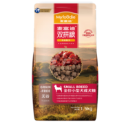 麦富迪 狗粮 无谷牛肉双拼粮全价成犬粮 小型犬成犬粮1.5kg
