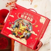 春节年货礼盒、PLUS会员：LEGO 乐高 红运成双礼盒（31145红色小飞龙+80051悟空小侠）