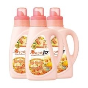 LION 狮王 浓缩香氛洗衣液5.4斤套装花果香型（900g瓶*3)浓缩洗护柔顺三合一