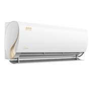 美的（Midea）空调挂机大1匹 新一级能效 智能变频空调 防直吹 壁挂式空调卧室 智能家电 以旧换新 四向出风 巨省电 酷金 26ZHA1