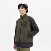 6日10点：BOSIDENG 波司登 拼接仿羊羔绒羽绒男式轻休闲户外羽绒服