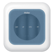 海尔（Haier）净水器家用厨下超滤直净饮水 800G大通量厨房前置过滤器机保留矿物质不插电0废水 HU603-4B小活泉2024升级旗舰款