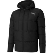 概率券：PUMA 彪马 羽绒服男秋冬男子休闲连帽轻便羽绒外套 GOOSE DOWN 585534 黑色-01 L(180/100A)