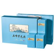简小禾 五峰芽毛尖礼盒 山水情 100g * 4盒