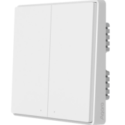 Aqara智能开关D1单火双键 已接入苹果HomeKit 智能家居 遥控开关 白色