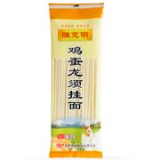 陈克明 面条 龙须面 特一级银丝挂面 超细 营养面原味早餐速食面条 鸡蛋龙须挂面150g*10包